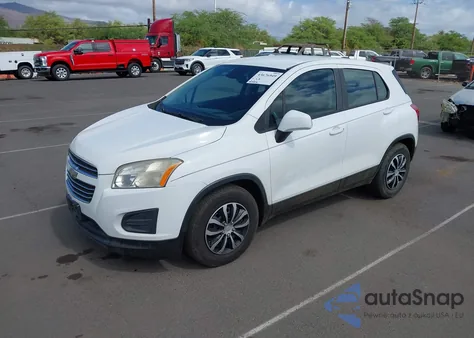 2016 Chevrolet Trax 1Ls z USA, uszkodzony, nr VIN KL7CJKSB0GB666503